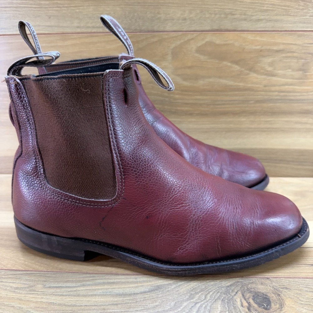 BAXTER Australia Chelsea Boots Reds Mens US 9 AU 8 Business Casual Outdoor